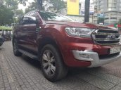 Bán Ford Everest 2.2L Titanium 2016, màu đỏ, xe nhập