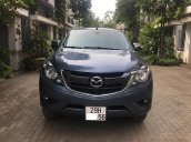 Bán xe Mazda BT 50 2.2L 4x2 AT 2017, màu xanh lam, nhập khẩu nguyên chiếc  