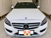 Bán xe Mercedes C300 AMG 2016 màu trắng bản full kịch