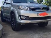 Bán Toyota Fortuner 2016 số sàn, màu bạc