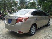 Cần bán Toyota Vios E đời 2016, màu ghi vàng 