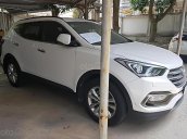 Cần bán xe Hyundai Santa Fe 2.2 CRDI đời 2018, màu trắng
