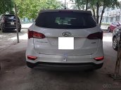 Cần bán xe Hyundai Santa Fe 2.2 CRDI đời 2018, màu trắng