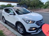 Bán xe Hyundai Santa Fe 2.2L 4WD năm sản xuất 2017, màu trắng
