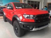 Bán Ford Ranger Raptor đời 2019, màu đỏ, lăn bánh ra biển số xe du lịch - Không niên hạn