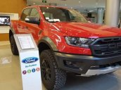 Bán Ford Ranger Raptor đời 2019, màu đỏ, lăn bánh ra biển số xe du lịch - Không niên hạn