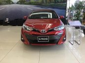 Bán Toyota Vios 1.5G sản xuất 2019, màu đỏ giá cạnh tranh