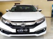 Bán Honda Civic G 1.8 AT sản xuất 2019, màu trắng, nhập khẩu nguyên chiếc, giá 794tr