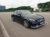 Bán Mercedes C300 AMG sx 2018, xanh đen cực kỳ sang trọng