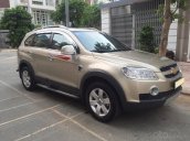 Cần bán xe Chevrolet Captiva 2010 số sàn máy dầu, màu vàng cát