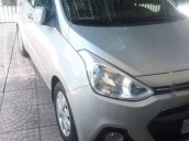 Cần bán xe Hyundai Grand i10 sản xuất 2017, màu bạc, nhập khẩu, xe gia đình