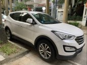 Bán xe Hyundai Santa Fe đời 2016, màu trắng, đăng kiểm lần đầu 2/2016, đi 4 vạn km