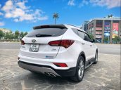 Bán Hyundai Santa Fe 2.4AT 2016, màu trắng, nhập khẩu nguyên chiếc như mới, giá tốt