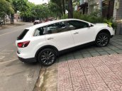 Bán gấp Mazda CX9 2013, số tự động, bản full, trắng tinh khôi