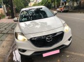 Bán gấp Mazda CX9 2013, số tự động, bản full, trắng tinh khôi