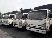 Xe tải Isuzu 8 tấn 2 thùng dài 7m Euro4 đời 2019, màu trắng - Hỗ trợ trả góp 80% xe
