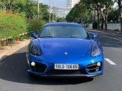 Bán Porsche Cayman năm sản xuất 2015, màu xanh lam, xe nhập