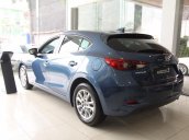 Cần bán Mazda 3 HB sản xuất 2019, màu xanh lam, tặng 1 BH thân vỏ, ưu đãi lên tới 20 triệu, hỗ trợ trả góp 85%