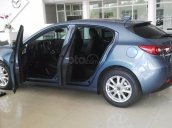 Cần bán Mazda 3 HB sản xuất 2019, màu xanh lam, tặng 1 BH thân vỏ, ưu đãi lên tới 20 triệu, hỗ trợ trả góp 85%