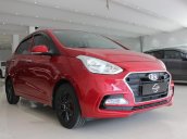 Bán Hyundai Grand i10 sedan 1.2AT đời 2017, màu đỏ