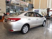 Bán xe Toyota Vios 1.5E CVT sản xuất 2019, chỉ với 6 triệu / tháng, đưa trước 145 triệu, giao ngay xe tận nhà