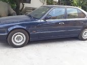 Bán ô tô BMW 5 Series 525i AT sản xuất 1990, màu xanh lam, xe nhập