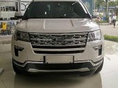 Bán ô tô Ford Explorer sản xuất năm 2018, màu trắng, nhập khẩu nguyên chiếc