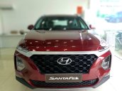 Hyundai Santafe tiêu chuẩn, hỗ trợ ngân hàng 90%, duyệt hồ sơ tỉnh, xe giao ngay, đủ màu