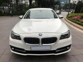 Chính chủ bán BMW 520i màu trắng kem SX 2015, cửa hít, màn NBT, loa Harman
