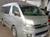 Bán ô tô Toyota Hiace đời 2009, màu bạc, máy xăng đăng ký 10 chỗ