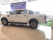 Cần bán Ford Ranger Wildtrak 2.0L 4x4 AT đời 2019, màu trắng, nhập khẩu, giá tốt