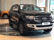 Bán Ford Everest Titanium 2.0L 4x4 AT đời 2019, màu đen, nhập khẩu