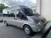 Cần bán xe Ford Transit 2018 màu xám máy dầu