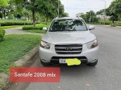 Bán ô tô Hyundai Santa Fe Mlx năm sản xuất 2008, màu bạc, nhập khẩu, máy dầu