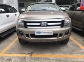 Bán Ford Ranger 2.2 L XLS AT sản xuất 2015, màu ghi vàng, nhập khẩu