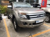 Bán Ford Ranger 2.2 L XLS AT sản xuất 2015, màu ghi vàng, nhập khẩu