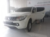 Bán Mitsubishi Triton 4x4 sản xuất 2018, màu bạc, nhập khẩu, 605tr