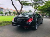 Bán xe Mercedes S400 màu đen, nội thất đen, đời 2017 cũ chính hãng. Dòng xe sang giá tốt