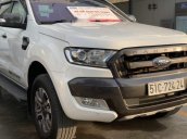 Bán Ford Ranger Wildtrak 3.2 bản full năm 2015, màu trắng, xe nhập, giá chỉ 725 triệu