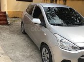 Bán Hyundai Grand i10 1.2 MT Base năm 2016, màu bạc, đăng ký tháng 3 năm 2017