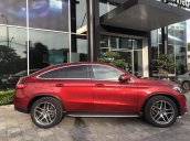 Bán Mercedes GLE 400 Coupe màu đỏ/kem sản xuất 2018 đăng ký 2019, tên tư nhân