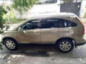 Cần bán xe Honda CR V đời 2009, màu vàng cát