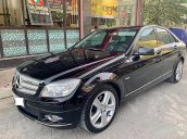 Bán Mercedes C300 năm sản xuất 2009, màu đen, 528tr