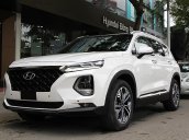 Bán Hyundai Santa Fe Premium 2.4L HTRAC 2019, màu trắng