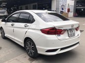 Bán Honda City TOP 1.5AT màu trắng, số tự động, sản xuất 2017, đi 45000km, biển Đồng Nai