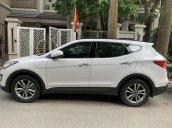 Bán xe Santafe sản xuất năm 2016, màu trắng