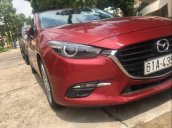 Bán Mazda 3 AT năm 2017, màu đỏ, có trầy xước và dặm nhẹ lại rồi