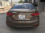 Bán Hyundai Accent 1.4AT màu nâu titan, bản đủ cao cấp sản xuất 2018 biển Sài Gòn 99%