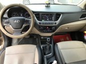 Bán Hyundai Accent 1.4AT màu nâu titan, bản đủ cao cấp sản xuất 2018 biển Sài Gòn 99%