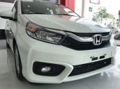 Bán Honda Brio V màu trắng, giá tốt, chỉ cần 100tr nhận xe, vay ngân hàng 90%, còn vài xe